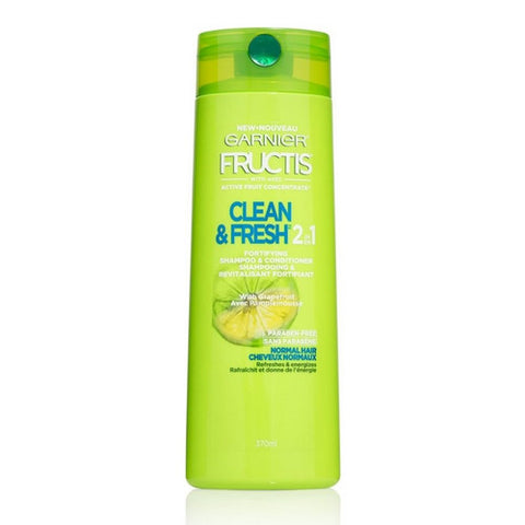 Garnier Fructis, Daily Care 2 in 1 Fortifying Shampoo & Conditioner, 12.5 Oz Garnier Fructis