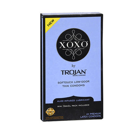Xoxo Premium Latex Condoms 10 Each by Trojan