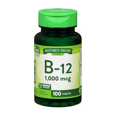 Nature's Truth, Vitamin B-12, 1000 Mcg, 100 Tabs Nature's Truth