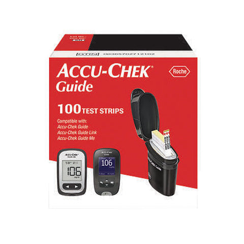 Accu-Chek, Guide Blood Glucose Test Strips, Box Of 100 Accu-Chek