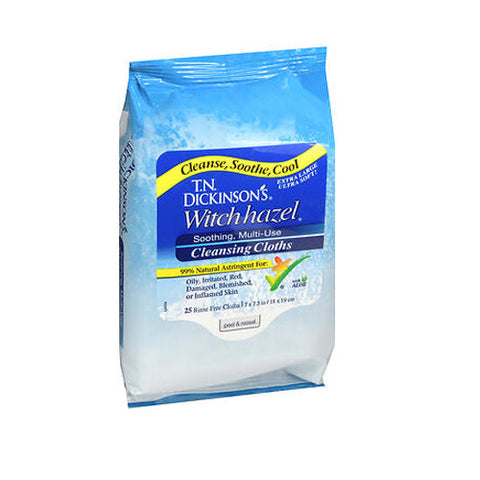 T.N. Dickinson's, Witch Hazel Cleansing Cloths, 25 Each T.N. Dickinson's
