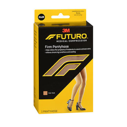 3M, Futuro Medical Compression Firm Pantyhose Nude Plus, 1 Each Futuro