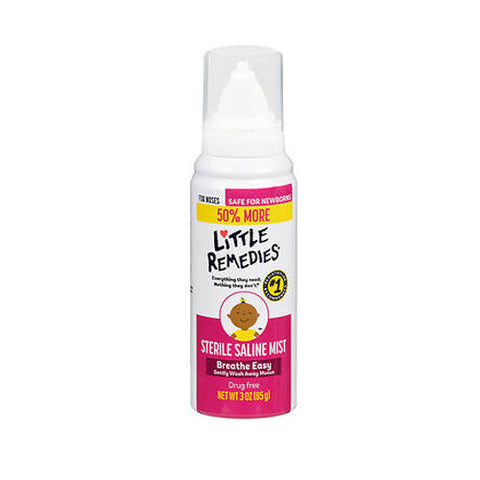 Little Remedies, Sterile Saline Nasal Mist, 3 Oz Little Remedies