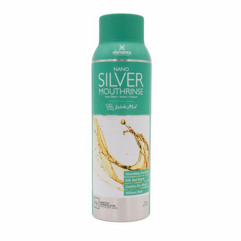 Elementa Silver, Nano Mouth Rinse Wintermint, 20 Oz Elementa Silver