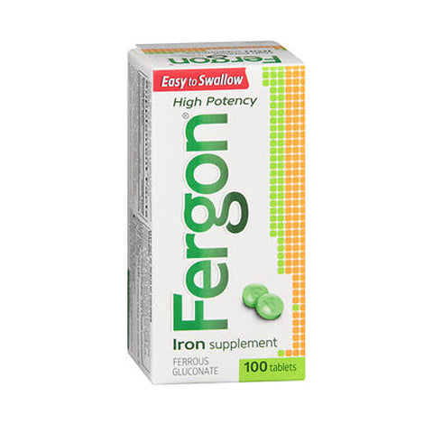 Fergon, Iron Supplement Tablets, 100 Tabs Fergon