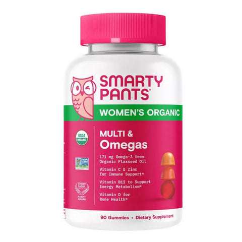 Organic Women's Complete Multivitamin 90 Vegetarian Gummies by SmartyPants