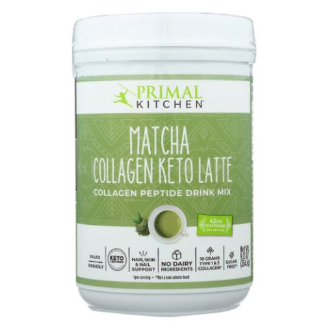 Primal Kitchen, Collagen Keto Latte Matcha, 9.33 Oz Primal Kitchen