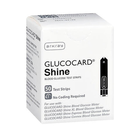 Glucocard, Glucorcard Shine Test Strips, 50 Each Glucocard
