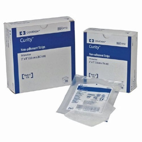 Cardinal, Oil Emulsion Impregnated Dressing Rectangle 3 X 8 Inch Sterile 6115-, Box Of 24 Cardinal