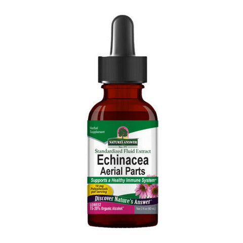 Nature's Answer, Echinacea Root Low Alcohol, 10 Mg, 2 Oz Nature's Answer