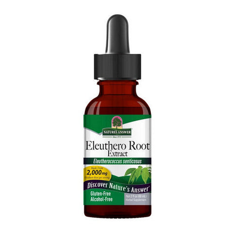 Nature's Answer, Eleuthero Root Extract Alcohol-Free, 2000 Mg, 2 Oz Nature's Answer