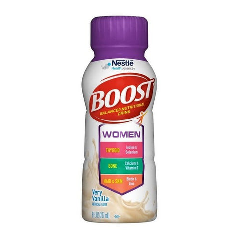 Nestle Healthcare Nutrition, Boost Balanced Nutritional Drink for Women, 8 Oz Boost