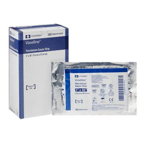 Vaseline, Petrolatum Impregnated Dressing Strip 3 X 36 Inch Sterile, Case Of 6 Vaseline