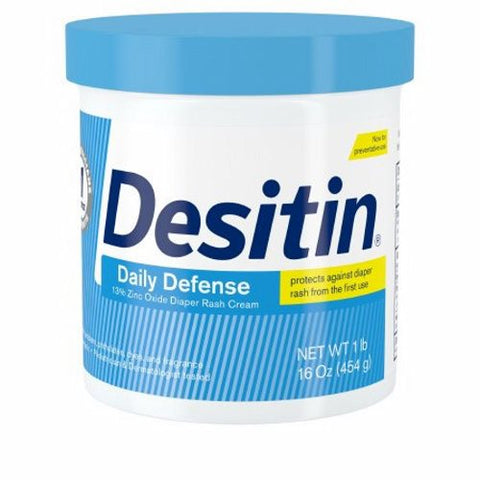 Desitin, Daily Defense Diaper Rash Cream Jar, 16 Oz Desitin