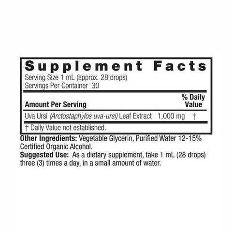 Nature's Answer, Uva Ursi Extract, 1000 Mg, 1 Oz Nature's Answer