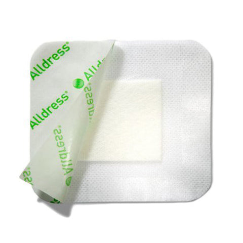 Molnlycke, Composite Dressing Alldress  4 X 4 Inch Polyester Nonwoven Sterile, Count of 70 Molnlycke