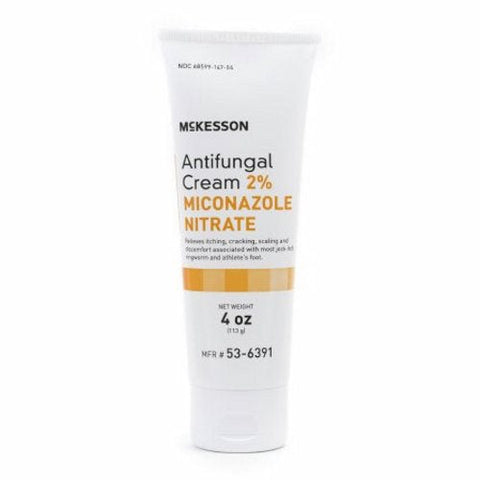 McKesson, Antifungal Cream 2% Strength Miconazole Nitrate, 4 Oz McKesson