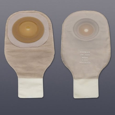 Colostomy Pouch Premier Flextend One-Piece System 12 Inch Length Drainable Trim To Fit Count of 5 by Hollister
