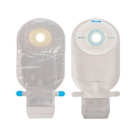 Coloplast, Ostomy Pouch SenSura  Mio One-Piece System Maxi 1-3/8 Inch Stoma Drainable Flat, Pre-Cut, Box Of 10 Coloplast