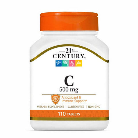 21st Century, Vitamin C, 500 Mg, 110 Tabs 21st Century