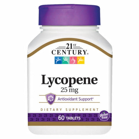 21st Century, Lycopene, 25 mg, 60 Tabs 21st Century