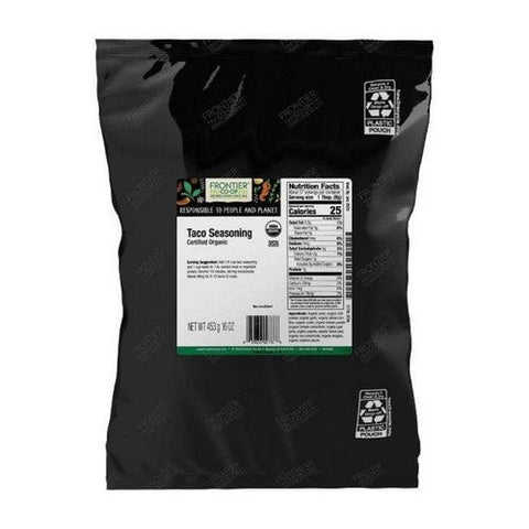 Frontier Coop, Organic Taco Seasoning, 16 Oz Frontier Coop