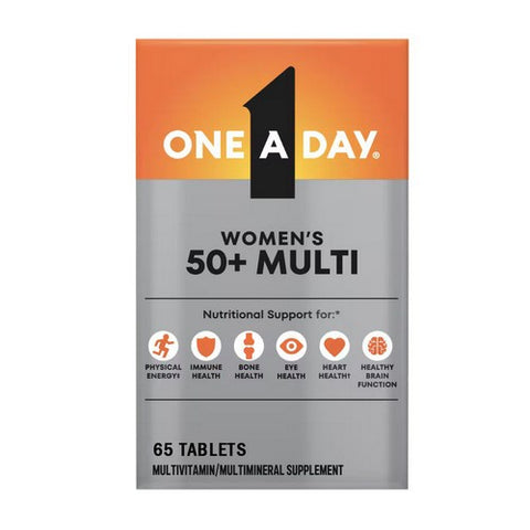 One A Day, Women'S 50+ Complete Multivitamin, 65 Tabs One A Day