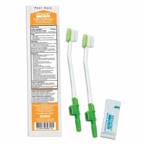 Sage, Suction Toothbrush Kit NonSterile, 1 Pack Sage