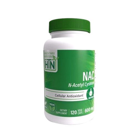 Health Thru Nutrition, N-Acetyl Cysteine NAC, 600 mg, 120 Caps Health Thru Nutrition