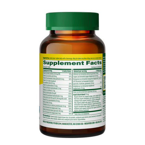 MegaFood, Women's One Daily Multivitamins, 60 Tabs MegaFood