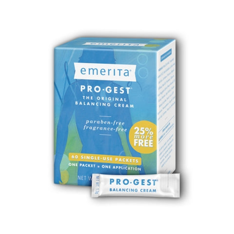 Emerita, Pro-Gest Balancing Cream, 60 Count Emerita