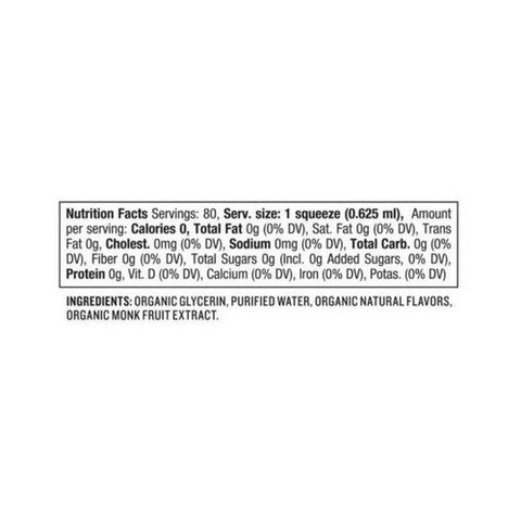 Sweetleaf Stevia, Monk Fruit Organic Sweetener Concentrate, Caramel Macchiato 1.7 Oz Sweetleaf Stevia