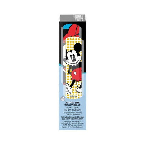 Band-Aid, Adhesive Bandages Mickey Mouse All One Size, 15 Count Band-Aid