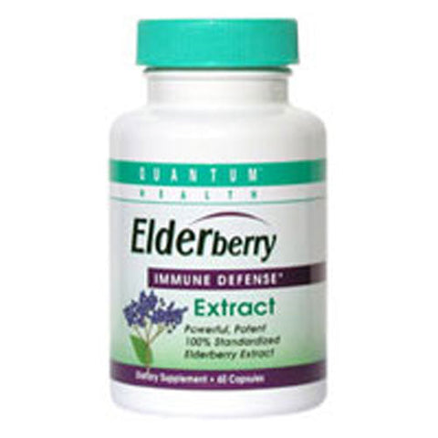 Quantum Health, Elderberry Extract, 400 mg, 60 Caps Quantum Health