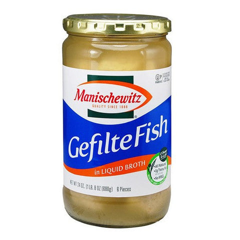 Manischewitz, Gefilte Fish Liquid Broth, 24 Oz(Case Of 6) Manischewitz