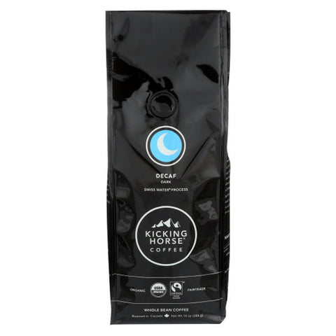 Kicking Horse, Coffee  Whole Bean  Decaf, 10 Oz(Case Of 6) Kicking Horse