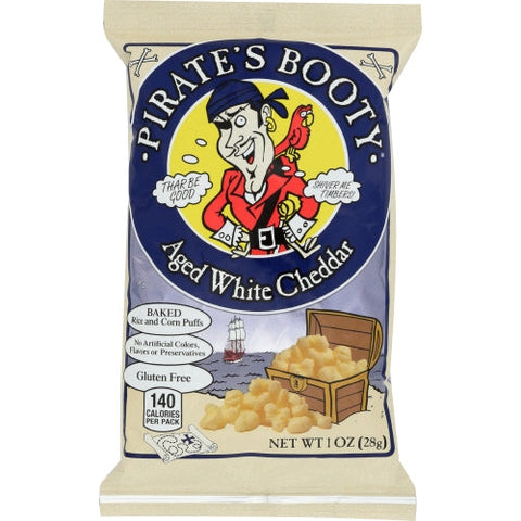 Pirate Brands, Pirate Bty Wht Chdr, Case of 24 X 1 Oz Pirate Brands