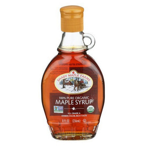 Shady Maple Farm, Syrup Ambr Rich Taste Org, 8 Oz(Case Of 6) Shady Maple Farm