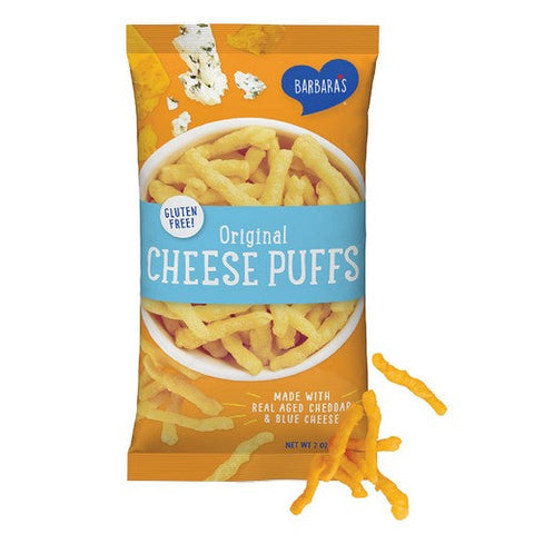 Barbara's, Gluten Free Cheese Puffs Original, 7 Oz(Case Of 12) Barbara's