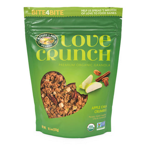Natures Path, Organic Love Crunch Granola Apple Crumble, 11.5 Oz(Case Of 6) Natures Path