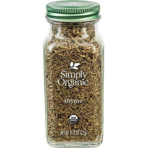 Simply Organic, Organic Thyme Leaf, 0.78 Oz(Case Of 6) Simply Organic