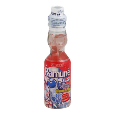 Sangaria, Soda Ramune Strawberry, 6.76 Oz(Case Of 18) Sangaria
