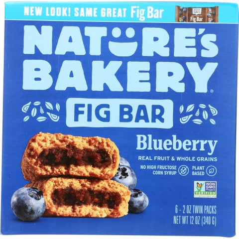 Natures Bakery, Bar Fig Whlwht Blueberry, 12 Oz(Case Of 6) Natures Bakery