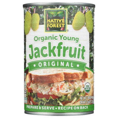 Native Forest, Organic Young Jackfruit, 14 Oz(Case Of 6) Native Forest