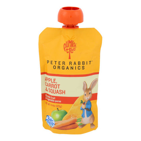Peter Rabbit, Carro T Squash & Apple Puree, 4.4 Oz(Case Of 10) Peter Rabbit