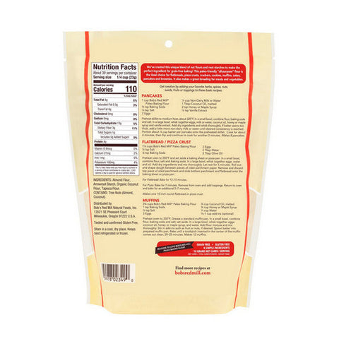 Bobs Red Mill, Paleo Baking Flour, 16 Oz(Case Of 4) Bobs Red Mill