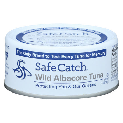 Safecatch, Tuna Wild Albacore, 5 Oz(Case Of 12) Safecatch
