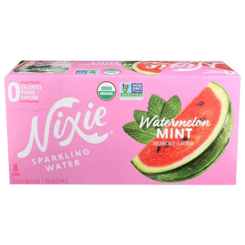 Nixie, Water Sprk Wtrmln Mnt 8Pk, Case of 3 X 96 Oz