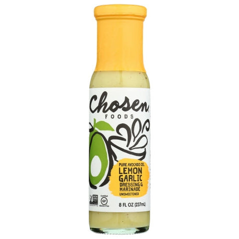 Dressing Lmn Grlc Marnade Case of 6 X 8 Oz by Chosen Foods