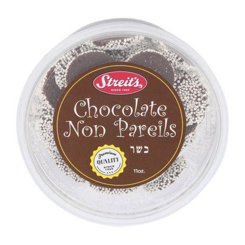 Streits, Chocolate Non Pareils, 11 Oz(Case Of 6) Streits
